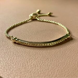 -Kendra Scott- Ott Adjustable Chain Bracelet in Gold